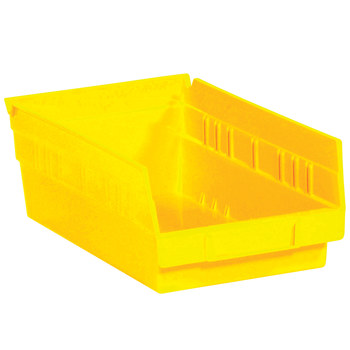 Picture of BINPS103Y Yellow Plastic Shelf Bins (Main product image)