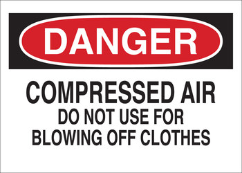 Picture of Brady B-401 Polystyrene Rectangle White English Hazardous Material Sign part number 22320 (Main product image)