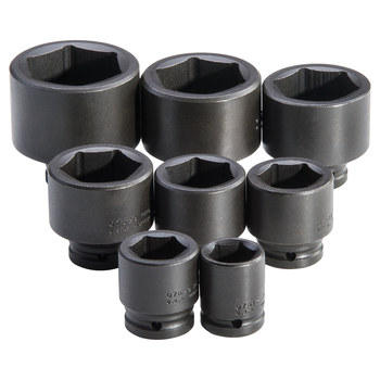 Proto J73104 6 Point Impact Socket Set - 3/4 in Drive - 12538