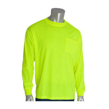 PIP High Visibility Shirt 310-1100-LY/XL, XL, Polyester