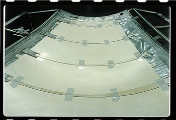 3M 8555 White Surface Protective Film/Tape - 2 in Width x 72 yd Length - 6 mil Thick - 48785