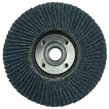 Weiler Tiger Paw Type 27 Flap Disc 51165 - Zirconium - 4-1/2 in - 40 - Coarse