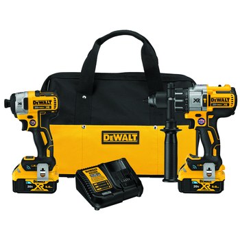 Dewalt Max XR Tool Connect 2 Tool Combo Kit DCKTC299P2BT