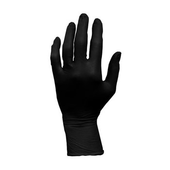 Picture of Adenna ProWorks GL-N107 Black XL Nitrile Powder Free Disposable Gloves (Main product image)