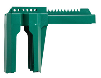 Picture of Brady Prinzing Green Polypropylene Ball Valve Lockout (Main product image)