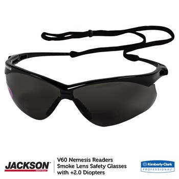 Ansell KleenGuard Magnifying Reader Safety Glasses V60 22518 - 02009