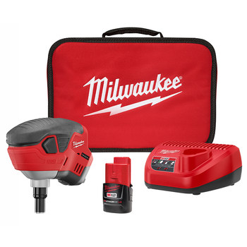 Milwaukee M12 Palm Nailer Kit 2458-21, lb