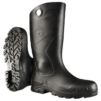 Picture of Dunlop Chesapeake Black 10 Steel-Toe Work Boots (Main product image)