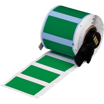 Picture of Brady PermaSleeve Green Polyolefin Thermal Transfer M6-500-175-342-GR Heat Shrink Wire & Cable Labels (Main product image)