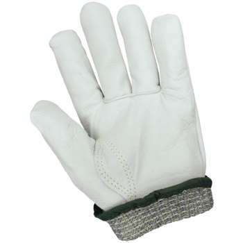 Premium Cow Grain Enhanced Gloves with Aralene : Cut Resistant