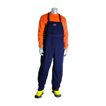 Picture of PIP Blue Large Ultrasoft Fire-Resistant Overalls (Main product image)