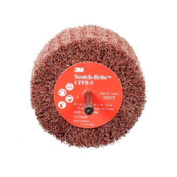 3M Scotch-Brite CF-FB Flap Wheel 05975 - Aluminum Oxide - 3 in - Coarse