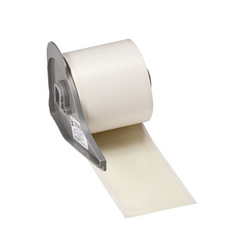 Picture of Brady White Glow-In-The-Dark Indoor Polyester Thermal Transfer BM71C-2000-582 Continuous Thermal Transfer Printer Label Roll (Main product image)