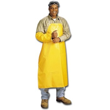 Ansell 54-290/972155 White Disposable Polyethylene Aprons - 100