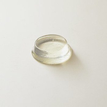 3M Bumpon SJ6512 Clear Bumper/Spacer Pad - Cylindrical Shaped Bumper - 0.5 in Width - 0.14 in Height - 45773
