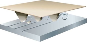 3M Xtract Cubitron II Hookit 775L Hook & Loop Disc 87270 - Ceramic Precision-Shaped Grain - 3 in - 80