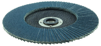 Weiler Wolverine Type 27 Flap Disc 31421 - Zirconium - 7 in - 60 - Medium