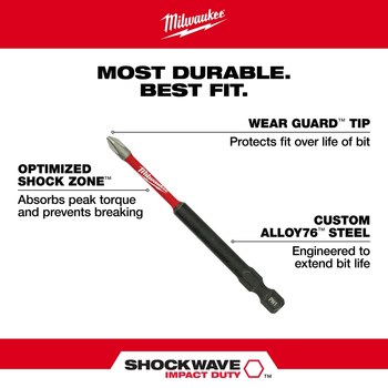 Milwaukee SHOCKWAVE Impact Duty TORX Driver Bit Set 48-32-4579