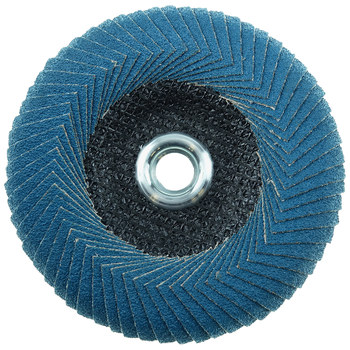 Weiler Tiger Angled Flap Disc 51309 - Zirconium - 5 in - 40 - Coarse