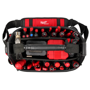 Milwaukee PACKOUT Black/Red Polyester Structured Tote - 18 in Length - 11 in Wide - 48-22-8317