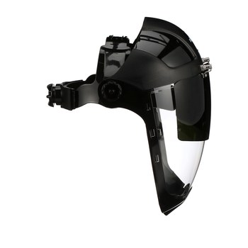 Sellstrom DP4 Clear Polycarbonate Face Shield Headgear - Ratchet Adjustment - 327380-18361