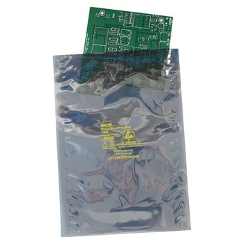 SCS 1000 Series Metal-In Bag - 6 in x 6 in - Translucent - SCS 10066