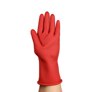 Ansell ActivArmr Rig R011RUL Red 7 Electrical Insulated Gloves - Latex Coating - 11 in Length - RIG011RUL070