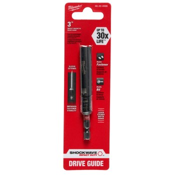Milwaukee SHOCKWAVE Mag Drive Guide 48-32-4508 - Steel - 26740