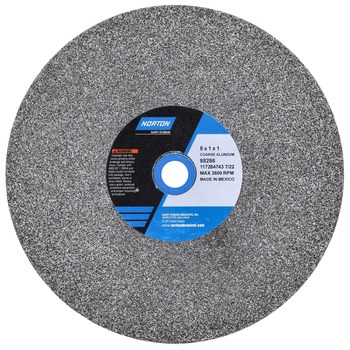 Norton Gemini Bench Straight Wheel 88286, Type 1 (Straight), 8 in