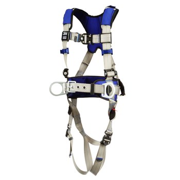 DBI-SALA ExoFit X100 Positioning Body Harness 70804533241, Size Large, Gray - 18348