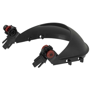 Jackson Safety HHIS Slotted Cap Adapter 38425 - Size Fit-All - Black/Red - 60387
