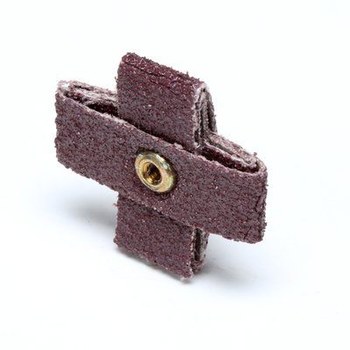 3M 341D 27369 Cross Pad - Aluminum Oxide - 1 in x 1 in - 80 - Medium
