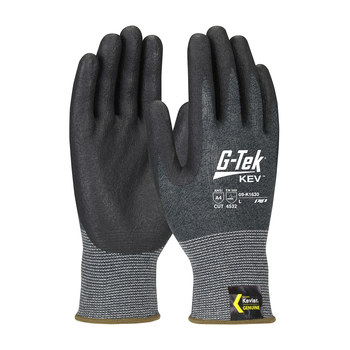 Picture of PIP G-Tek KEV 09-K1630 Gray Medium Kevlar Cut-Resistant Gloves (Main product image)