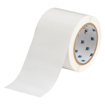 Picture of Brady Clear Self-Laminating Polyester Thermal Transfer THTOL-176-966B-1 Die-Cut Thermal Transfer Printer Label Roll (Main product image)