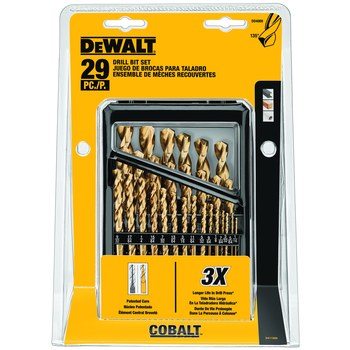 Dewalt Drill Bit Set DD4069 Split 135 Point Cobalt RSHughes