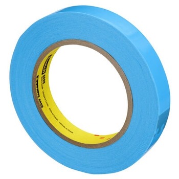 3M Scotch 8898 Blue Filament Strapping Tape - 18 mm Width x 55 m Length - 4.6 mil Thick - 42300