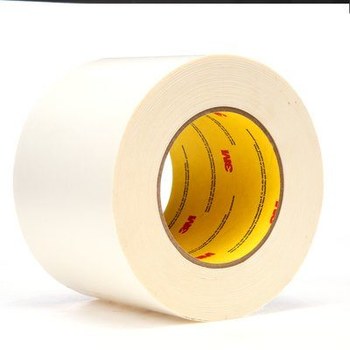 3M 9038W White Splicing Tape - 96 mm Width x 55 m Length - 3 mil Thick - Release Paper Liner - 17577