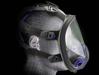 3M Ultimate FX FF-400 FF-402 Full Mask Facepiece Respirator 89421