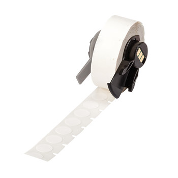 Picture of Brady White Nylon Thermal Transfer PTL-83-499 Die-Cut Thermal Transfer Printer Label Roll (Main product image)