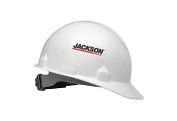 Picture of Jackson Safety White High Density Polyethylene Cap Style Hard Hat (Main product image)