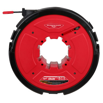 Picture of Milwaukee 48-44-5195 M18 FUEL Red/Black Polyester Pulling Fish Tape Replacement Cartridge (Main product image)