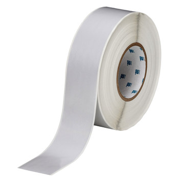 Picture of Brady Silver Polyester Thermal Transfer THT-106-413 Continuous Thermal Transfer Printer Label Roll (Main product image)