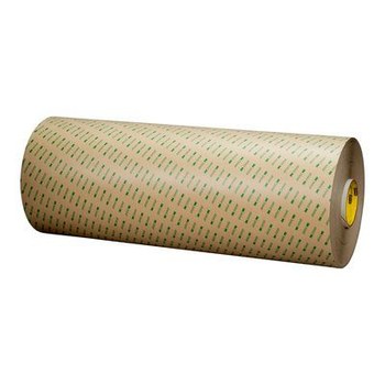 3M 9667MP Clear Transfer Tape - 24 in Width x 60 yd Length - 2.3 mil Thick - Polycoated Kraft Paper Liner - 24640