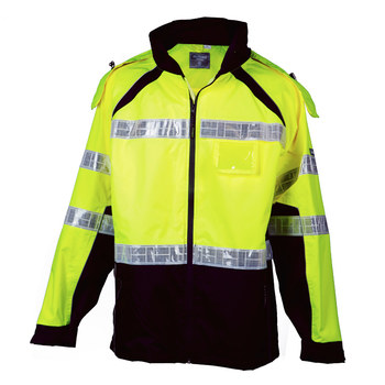 Picture of ML Kishigo Premium Brilliant Series Lime 2XL/3XL Rain Jacket (Main product image)