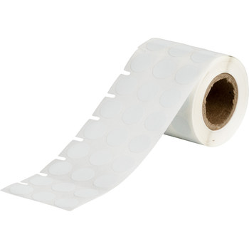 Picture of Brady Freezerbondz White Polyester Thermal Transfer THT-144-492-1.5-SC Die-Cut Thermal Transfer Printer Label Roll (Main product image)