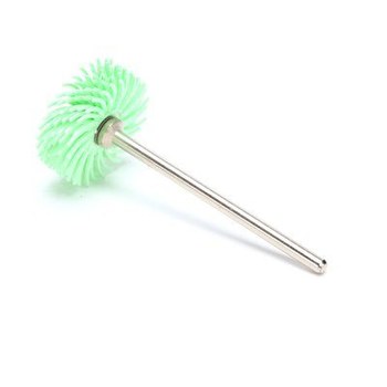 3M Scotch-Brite Ceramic RB-ZB Radial Bristle Brush - Ultra Fine Grade - 1/16 in Center Hole - 3/4 in Outside Diameter - 30002