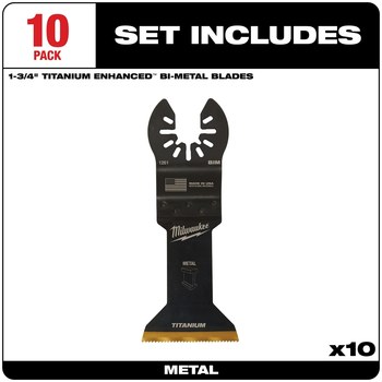 Milwaukee OPEN-LOK End Cut Oscillating Blade 49-25-1269 - Bi-Metal