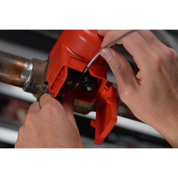 Brady Black, Red, Clear Nylon No Handle Lockout - 888434-66732