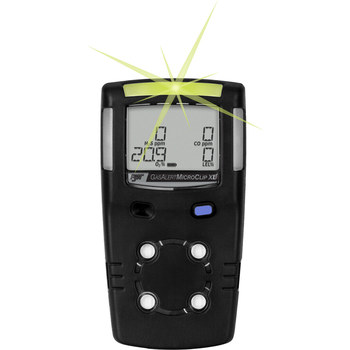 Picture of BW Technologies GasAlertMicroClip XL Black Multi-Gas Monitor (Main product image)