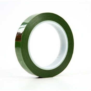 3M 8403 Green Polyester Masking Tape - 3/4 in Width x 72 yd Length